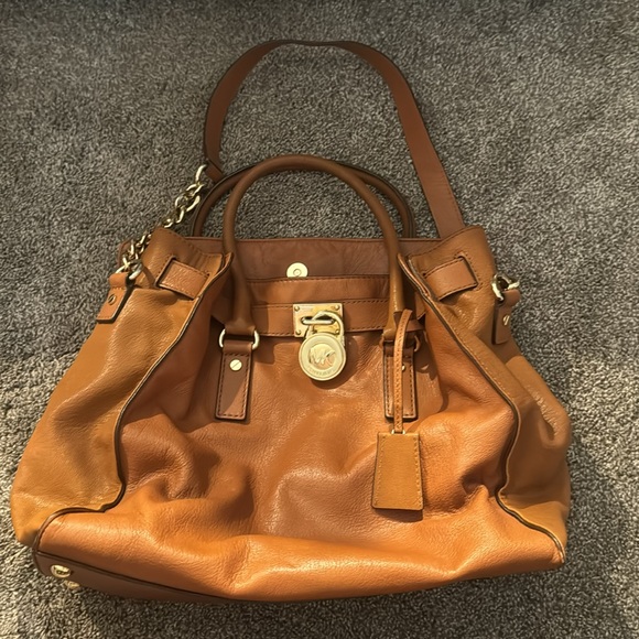 Michael Kors Large Hamilton in luggage / brown - Picture 6 of 9